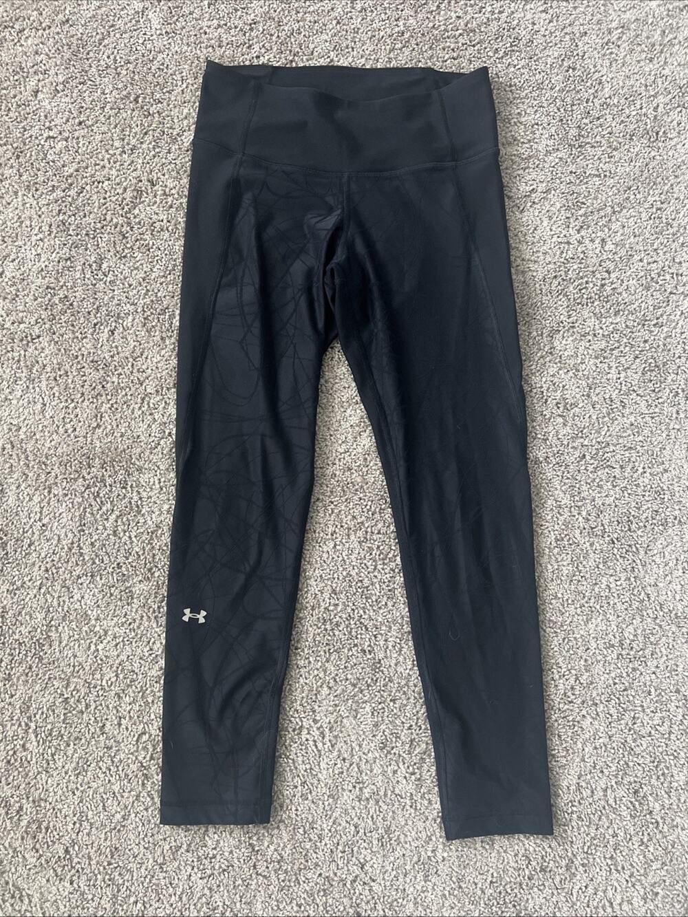 Under armour HeatGear Authentic Women's Leggings, Size Medium Black